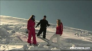 Members of the Ski Rescue Patrol Find a Stranded Skier and Screw Him - Private Porn Sex Videos