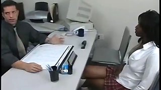 Innocent student gets a dick drilled in her tight slit