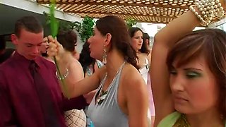 Wedding celebration with Tatiana Milovani and other dick lovers