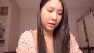 Charming ASMR with cute Asian girl Alize Zaide