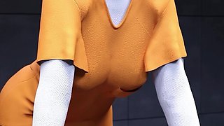 Big Boobs Prison Slut Gets Fucked by Big Cock Police Officer at Interrogation - 3D Hentai Porn Game - Taboo University - Part 8