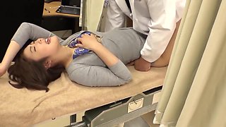 Asahi Mizuno harassed by doctor during medical checkup