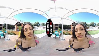 Cum On My Big Tits While I Try On My Tight Sexy Bikinis - RealHotVR