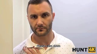 Hunt4k. visit to pal finishes for boy in best way as he fucks