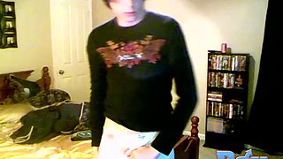 Trace Comes Home Alone  Jerks Off - Trace