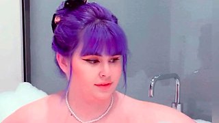 Great Big Boobs On Masturbating Redhead