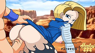 Android 18 Dragon Ball Z Hentai - Compilation 2