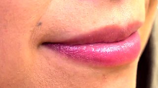 Pussy close up by slutty teen on cam