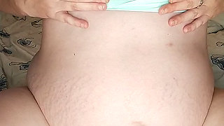 Pregnant slut titty show