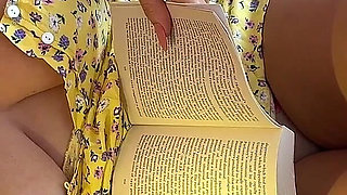 All Natural Big Boobs Big Ass Curvy and Busty Beautiful Slut Makes Dick Cum on Her Clothes