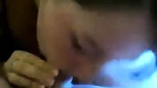 Big-Ass Ebony Teacher Amateur Blowjob Threesome