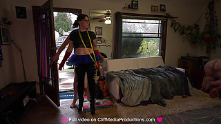 Superheroes vs. Maleficunt: Innocent Bystanders Saved from Giggling FemDom - Cliff Media