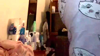 Soccer mom caught getting changed. big ass