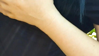 Exclusive fuck of a milf sex machine in a park near the airport