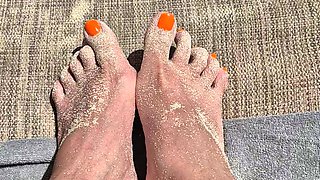 Feet in the Sand!