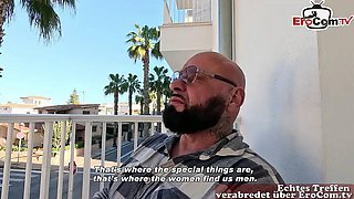 German anal date in Mallorca with a tourist