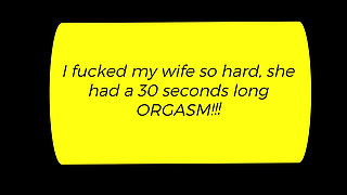 Mutual Orgasm with My Busty Wife While Spreading Her Legs Wide Open