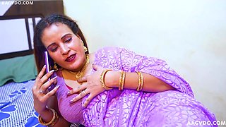 Indian horny MILF impassioned sex