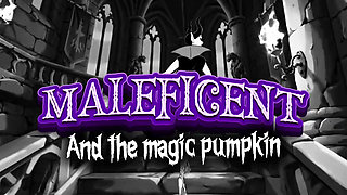 Maleficent and the Magic Pumpkin. Halloween Cartoon