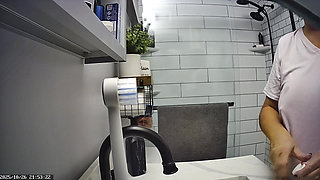 Mrs. Joanne Tanner a Real Public Schoolteacher Exposed in the Shower