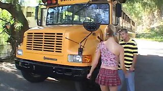 Bus anal ride