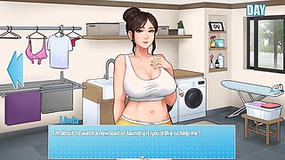 House Chores - Beta 0.12.1 Part 31 Sex with Step MILF in the Laundry Room! by Loveskysan