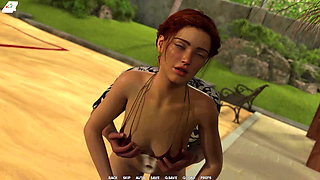 Young Babe Gets Her Hot Ass Spanked & Her Little Pussy Creampied - Taboo University(steam Game) - 3D Animated Hentai Game - #19