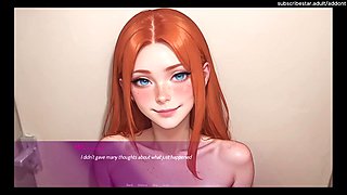 Mila meets a strange man - Mila AI v1.3.2b by ADDont - Animated Gameplay