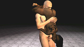 Black Girl Standing 69