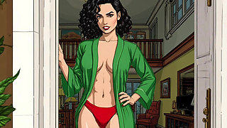 Married Housewife Loves Fucking Big Black Cocks While Her Husband Isn't Looking. Cartoon. Hentai