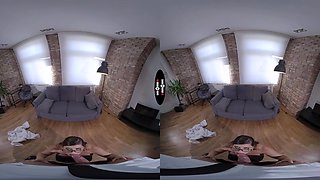 Lady Lyne VR Porn: Therapy Works! Your wife is useless! - DarkRoomVR