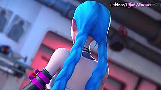 TiffanyWarmer's Jinx Blowjob - Petite Ukrainian with Perfect Body Sucks Massive Cock in Uncensored HD