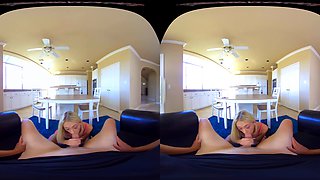 Avoiding Jail Time - Petite Blonde Fucks In The Kitchen