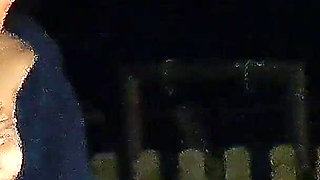 WildEnglishBBW new years outdoor nude flashing