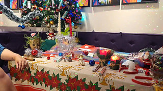 Lilli Smoking a Nicaraguan Cigar