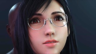 FF7 Tifa Lockhart fucked hard in a 3D compilation