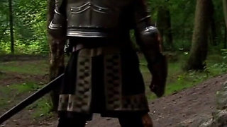 Anal craving brunette with big tits has a threesome