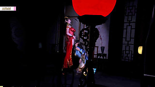 Medusa Queen and Feng Qing Yi Seduce - 3D Animation
