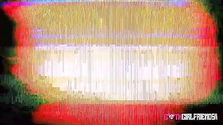 Captivating Angel's piercing action