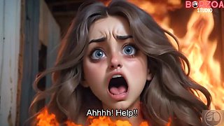 Mia - Horny Grandpa Fucks Young Turkish Virgin Teen - 3D Hentai Animation
