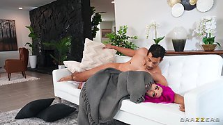 Anal Bandit Gets Caught and Creampied - Interracial Anal Cosplay with Alex Jones and Lily Lou