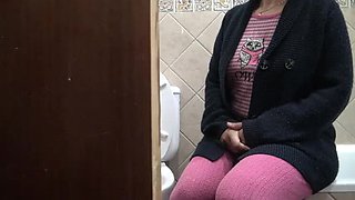 Stepmom Susan Watches Step Son Pee in Taboo CFNM Pissing Fetish 4K
