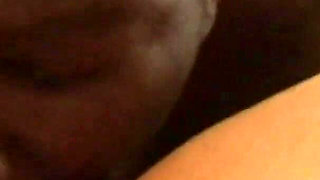 Tattooed big ass blonde fucked in POV from BBC dude