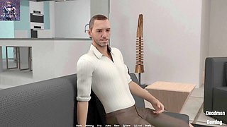 Uncensored big boobs in 3D adult games featuring maids and harems