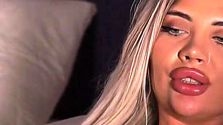 Hot Big Tits European Babe Fucking Her Cunt