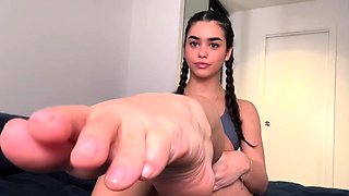 AddictiveJenna - German Clip! Foot Slave Conditioning -