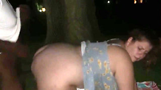 BBW & BBC Fucking in the Golf Course and BJ in Car Wash