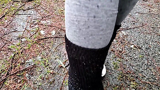 Soaking Wet Socks and Piss