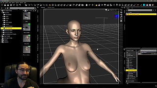 Building the Leticia Scene Body Morphing Part 3 (Hexagon based)
