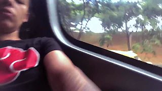 Hitting a Siririca on the Trip Bus